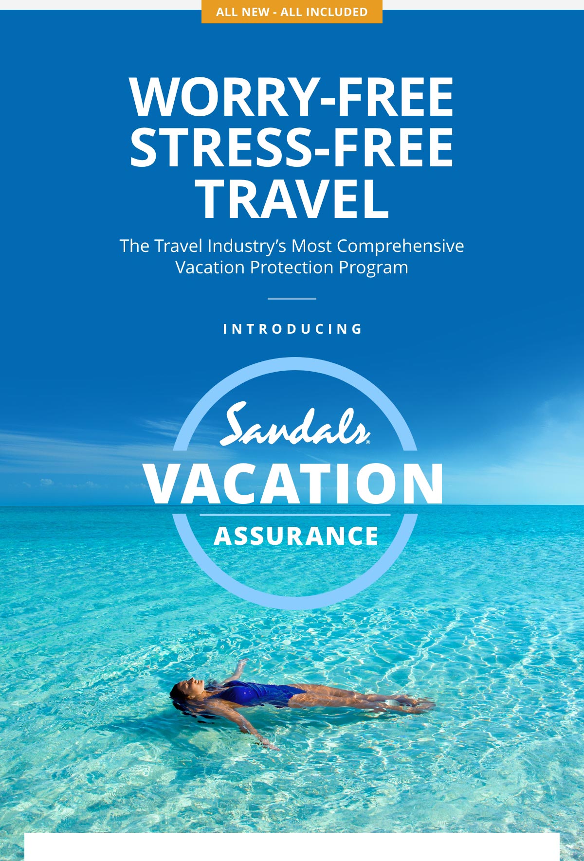 Sandals Vacation Assurance